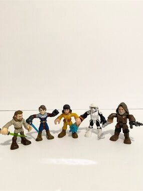 Star Wars Galactic Heroes First Order Jedi Troopers Galaxy Toy Lot Bundle